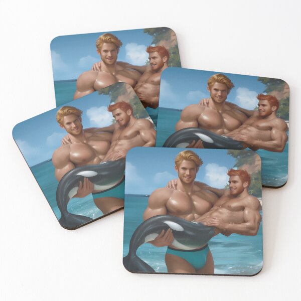 Item preview, Merman Rescue - Orca designed and sold by WesScottsWhimsy.