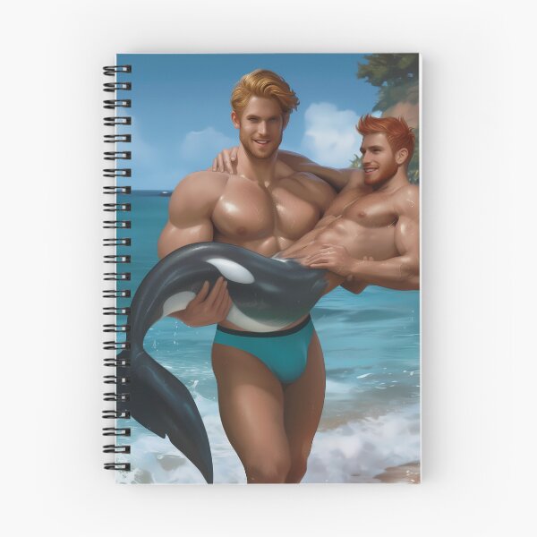 Item preview, Merman Rescue - Orca designed and sold by WesScottsWhimsy.