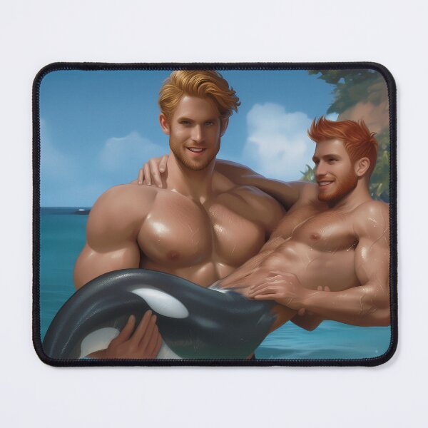 Item preview, Merman Rescue - Orca designed and sold by WesScottsWhimsy.
