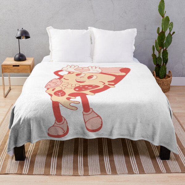 Item preview, Cute Kawaii Pizza Vector – Funny Smiling Pizza with Love Hand Sign | Food Cartoon Illustration designed and sold by metalcharisma.