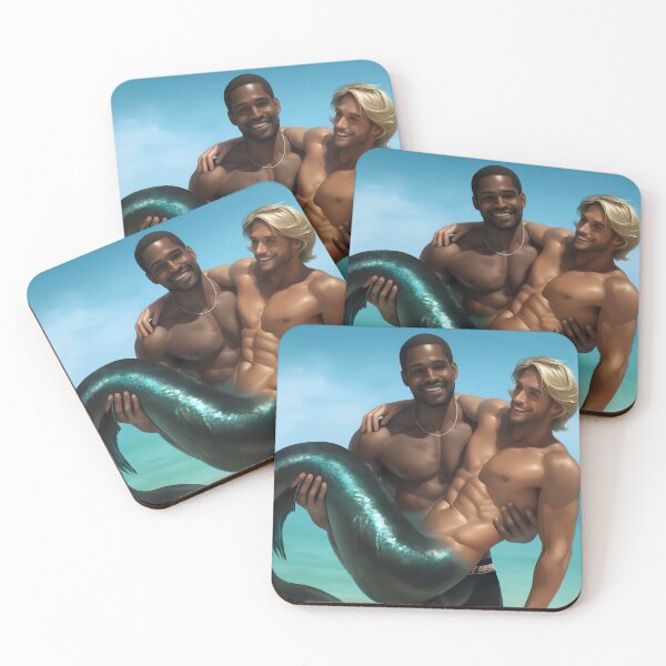 Item preview, Merman Rescue - Green designed and sold by WesScottsWhimsy.