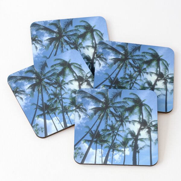 Item preview, Tropical Palm Trees in the Sky Art Photo designed and sold by DEC02.