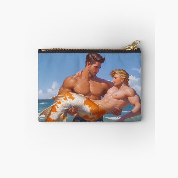 Item preview, Merman Rescue - Koi designed and sold by WesScottsWhimsy.