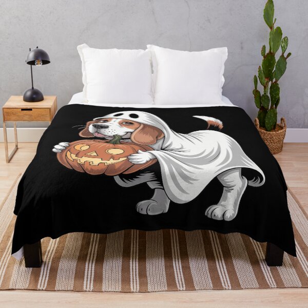 Item preview, Beagle Ghost Dog Halloween designed and sold by brynatshop.