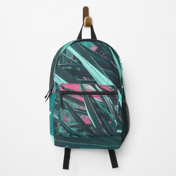 Item preview, Green-Blue Palm Leaves On Bright Pink Sky designed and sold by DEC02.