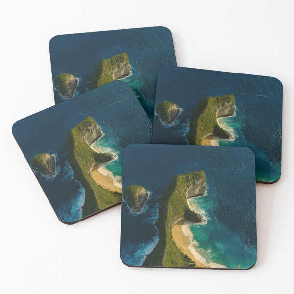 Item preview, Kelingking Beach Aerial View, Nusa Penida designed and sold by mattryanphoto.