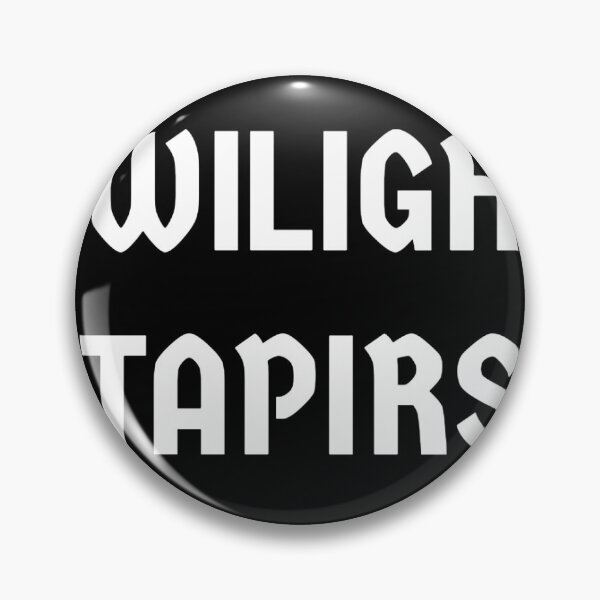 Item preview, Twilight Tapirs name sticker designed and sold by TwilightTapirs.