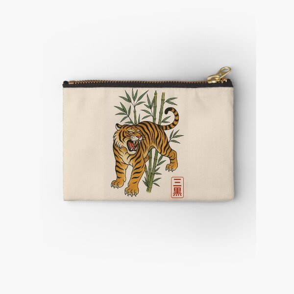 Item preview, Japanese Tiger with Bamboo – Irezumi Tattoo Style designed and sold by SankuroCorp.