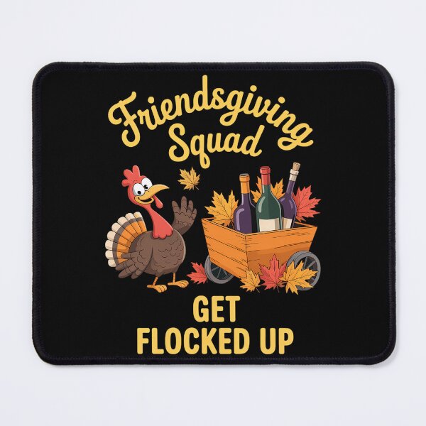Item preview, Friendsgiving Squad Get Flocked Up designed and sold by brynatshop.