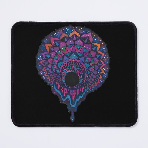 Item preview, Drippy Trippy Melting Space Mandala designed and sold by Lucidesigns.