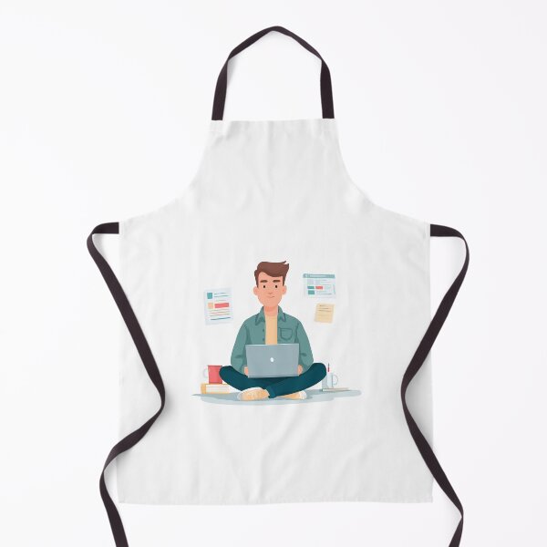 Item preview, Modern College Guy Focused On Schoolwork designed and sold by FWLKIT.
