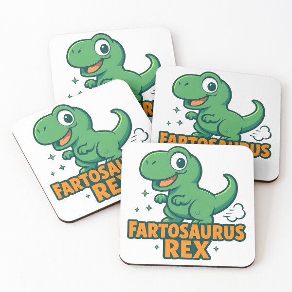 Item preview, Fartosaurus Rex – Funny Dinosaur Pun | Silly Cartoon designed and sold by LittleBreak.