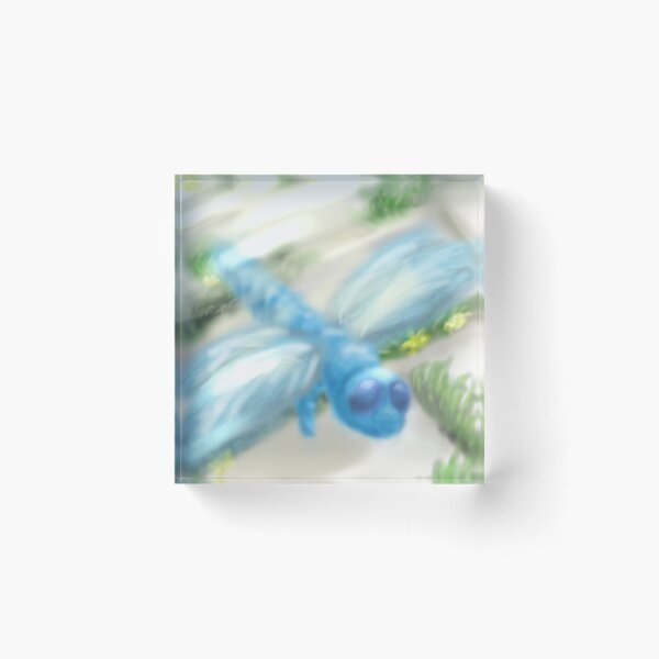 Item preview, Airbrush Blue Dragonfly designed and sold by A-inProgress.
