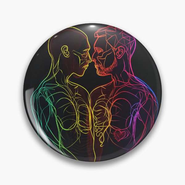 Item preview, Heart to Heart Neon designed and sold by WesScottsWhimsy.