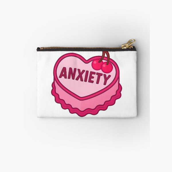 Item preview, Anxiety Cake – Funny Relatable Mental Health Humor | Cute Pastel designed and sold by LittleBreak.