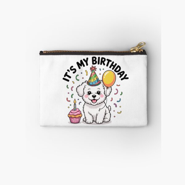 Item preview, It's My Birthday Bichon Frise Celebration designed and sold by TheAnimalZ00.