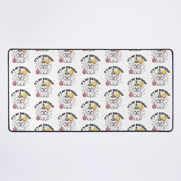 Item preview, It's My Birthday Bichon Frise Celebration designed and sold by TheAnimalZ00.