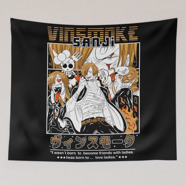 Item preview, Vinsmoke Sanji – The Black Leg designed and sold by ANIME HEAT.