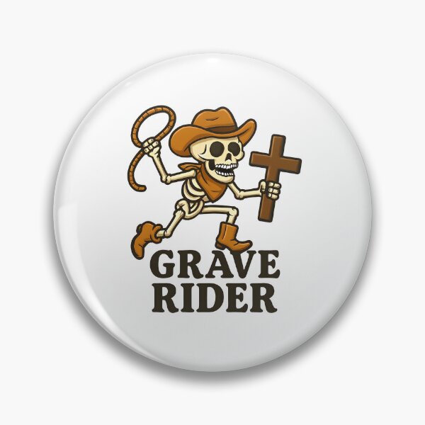 Item preview, Grave Rider – Skeleton Cowboy | Spooky Western designed and sold by LittleBreak.