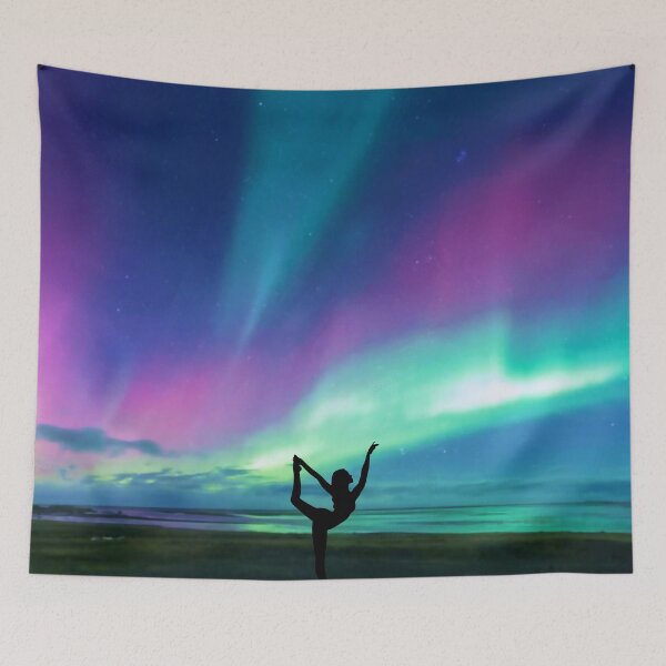 Item preview, Dancer Under Northern Lights designed and sold by m2inspiration.