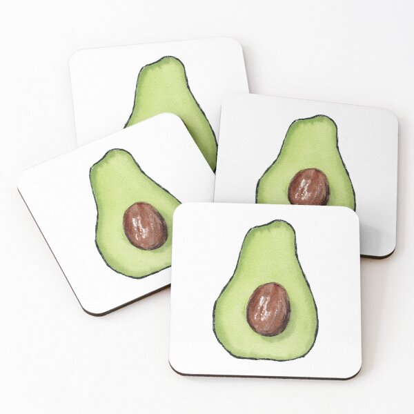 Item preview, Watercolor Avocado designed and sold by srsig designs.