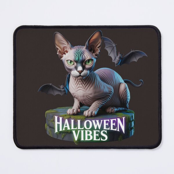 Item preview, "Mystic Sphynx Cat Halloween Aura" designed and sold by HolisticFurArt.