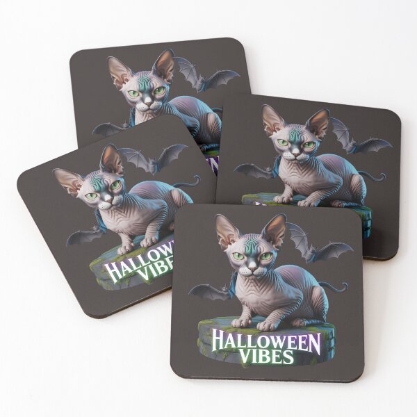 Item preview, "Mystic Sphynx Cat Halloween Aura" designed and sold by HolisticFurArt.