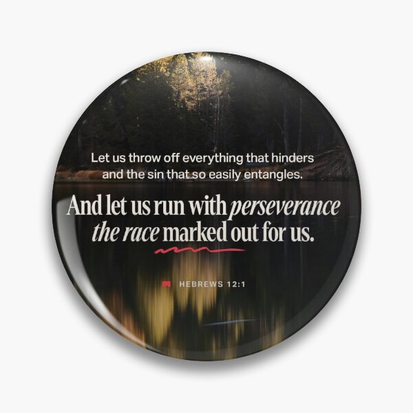 Item preview, Hebrews 12:1 designed and sold by L0VELaughL1VE.