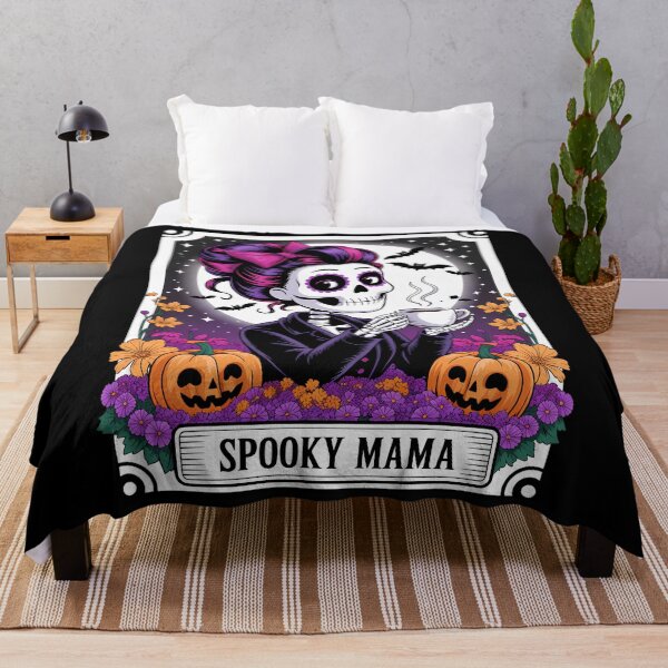 Item preview, Spooky Mama Tarot Card Halloween Mom Skull Mama designed and sold by brynatshop.