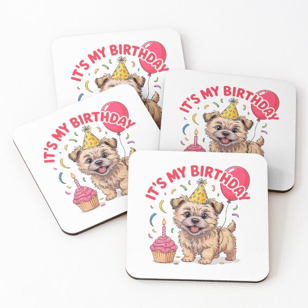 Item preview, It's My Birthday Cairn Terrier Celebration designed and sold by TheAnimalZ00.
