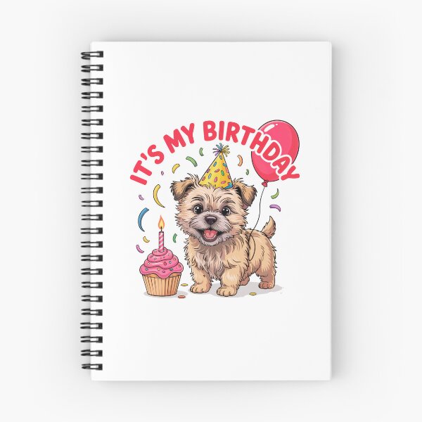 Item preview, It's My Birthday Cairn Terrier Celebration designed and sold by TheAnimalZ00.