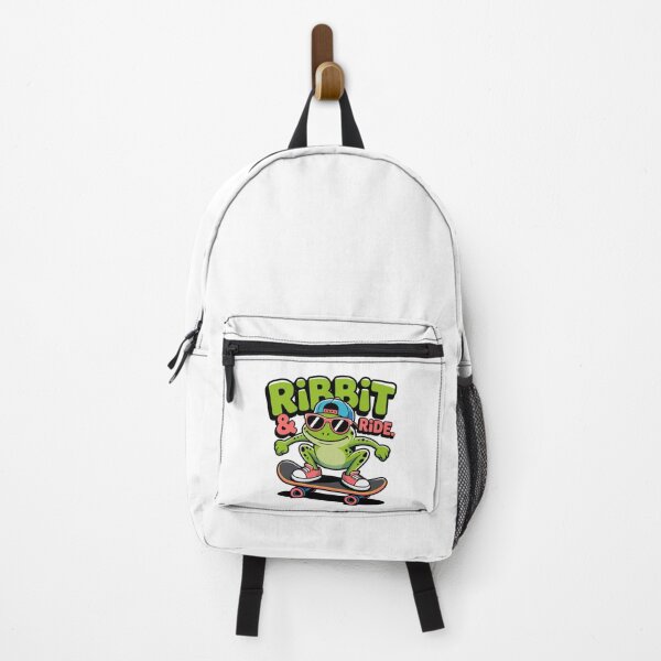 Item preview, Ribbit & Ride – Cool Skateboarding Frog Design designed and sold by Muzgle.
