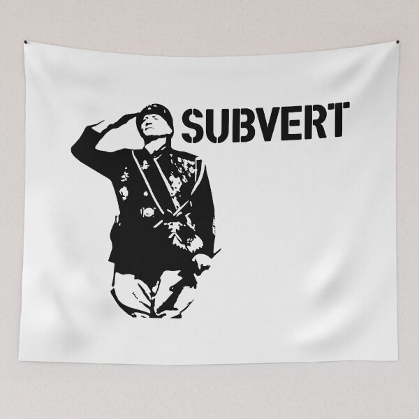 Item preview, Subvert. Political Punk Counterculture Design designed and sold by UNK-Fatigues.