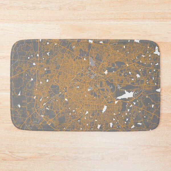 Item preview, Bengaluru City Map of India  - Bauhaus designed and sold by deMAP.