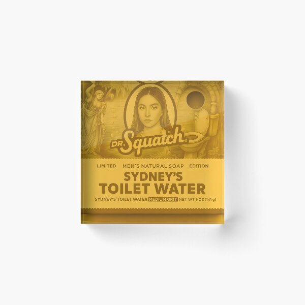 Item preview, Sydney Sweeney's Toilet Water designed and sold by Pixel Propaganda.