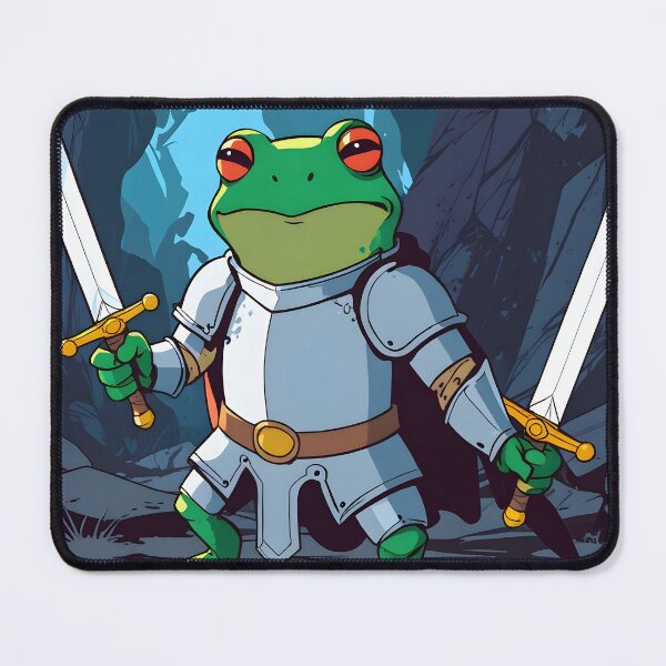 Item preview, Toad knight with two medieval swords designed and sold by Ledsor.