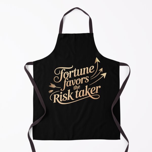 Item preview, Fortune Favors The Risk Taker - Motivational Quote designed and sold by signshirtz.