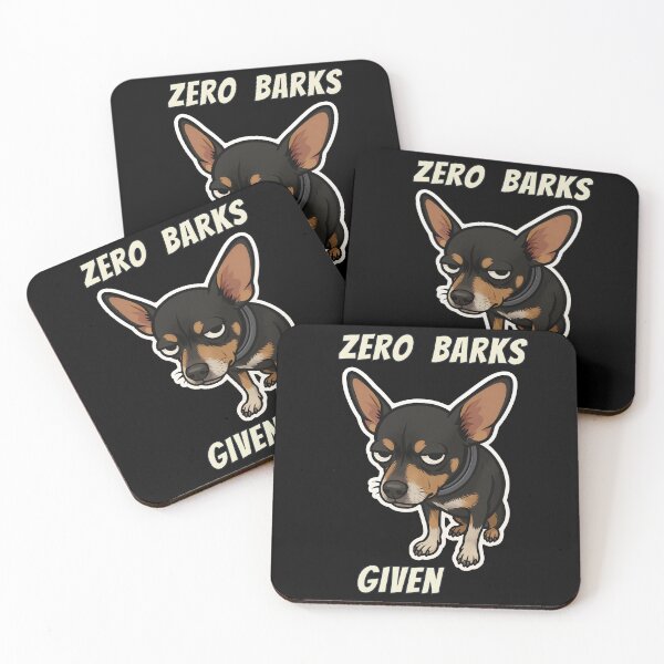 Item preview, Zero Barks Given designed and sold by SomethingNiceHI.
