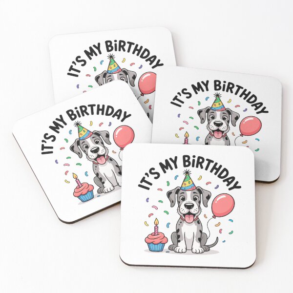 Item preview, Great Dane Puppy Birthday designed and sold by TheAnimalZ00.
