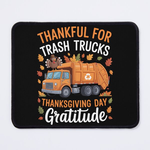 Item preview, Thankful for Recycle Truck Thanksgiving Day Garbage Truck designed and sold by brynatshop.