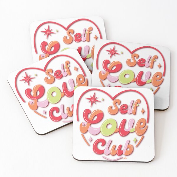 Item preview, Self Love Club Illustration - Warm Colors designed and sold by PitiHerreraStudio.