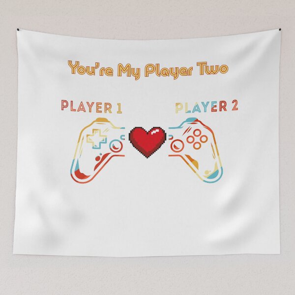 Item preview, You're My Player Two designed and sold by WildInkFusion.