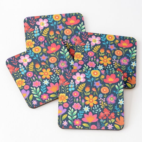 Item preview, colorful flowers designed and sold by pksart1.