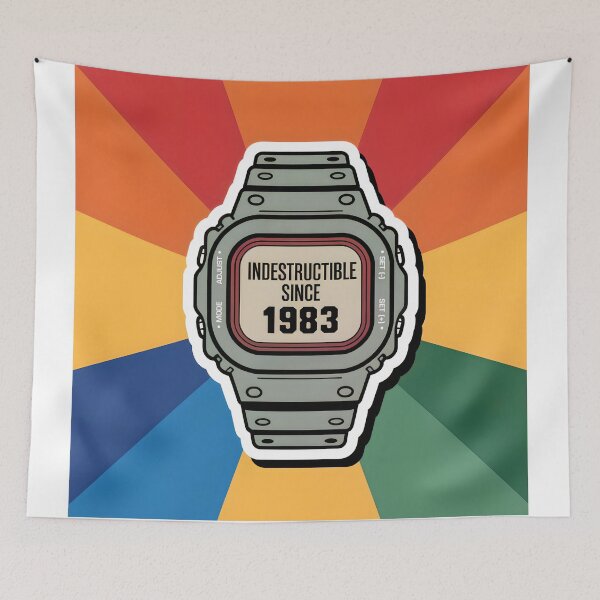 Item preview, Vintage 1983 Watch Art for Collectors designed and sold by WatchesAndMore.