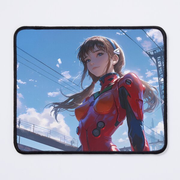 Item preview, Illustrious Makinami Mari Neon Genesis Evangelion Anime Fearless Red Prowess designed and sold by juniorcastros.
