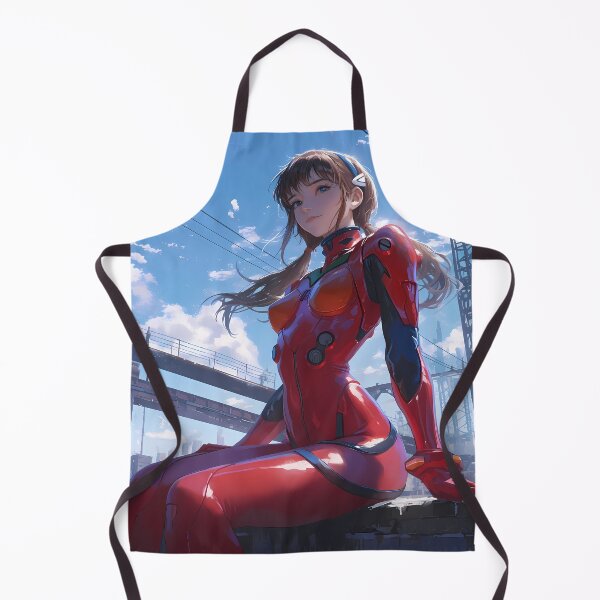 Item preview, Illustrious Makinami Mari Neon Genesis Evangelion Anime Fearless Red Prowess designed and sold by juniorcastros.