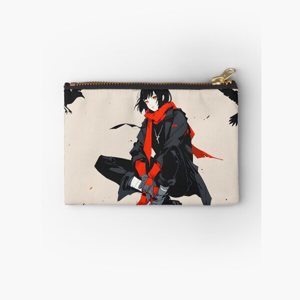 Item preview, Anime girl surrounded by crows and mysterious aura designed and sold by Ledsor.