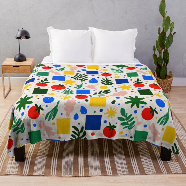 Item preview, Matisse Inspired Tomato Garden Pattern designed and sold by Prismatect.
