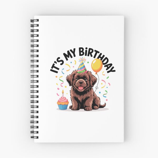Item preview, Newfoundland Puppy Birthday designed and sold by TheAnimalZ00.