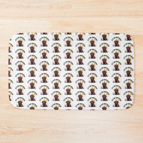 Item preview, Newfoundland Puppy Birthday designed and sold by TheAnimalZ00.
